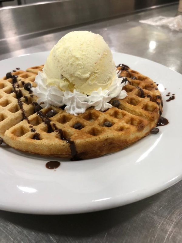 WAFFLES AND GELATO
